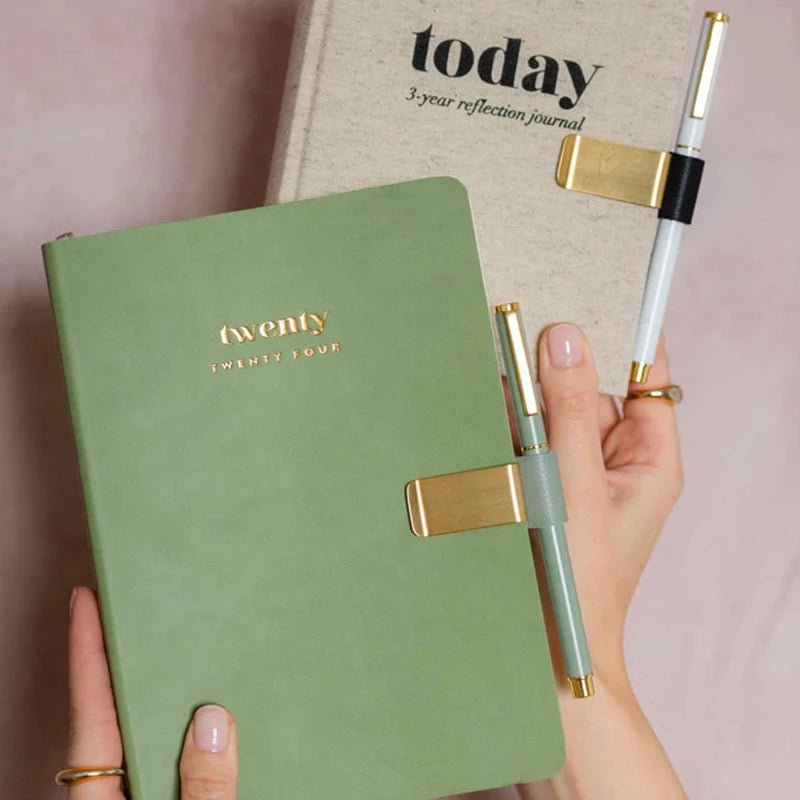 THE INSPIRED STORIES Leather Pen / Pencil Holder in Kuwait - Waha Lifestyle