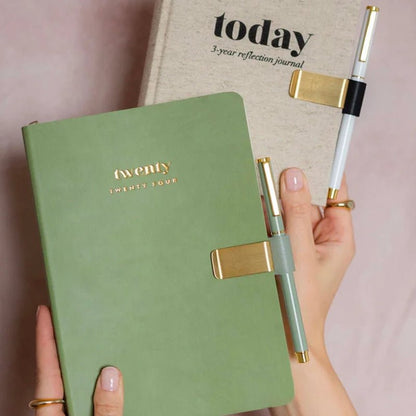THE INSPIRED STORIES Leather Pen / Pencil Holder in Kuwait - Waha Lifestyle