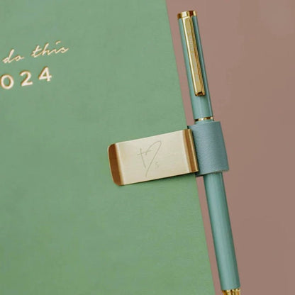 THE INSPIRED STORIES Leather Pen / Pencil Holder in Kuwait - Waha Lifestyle