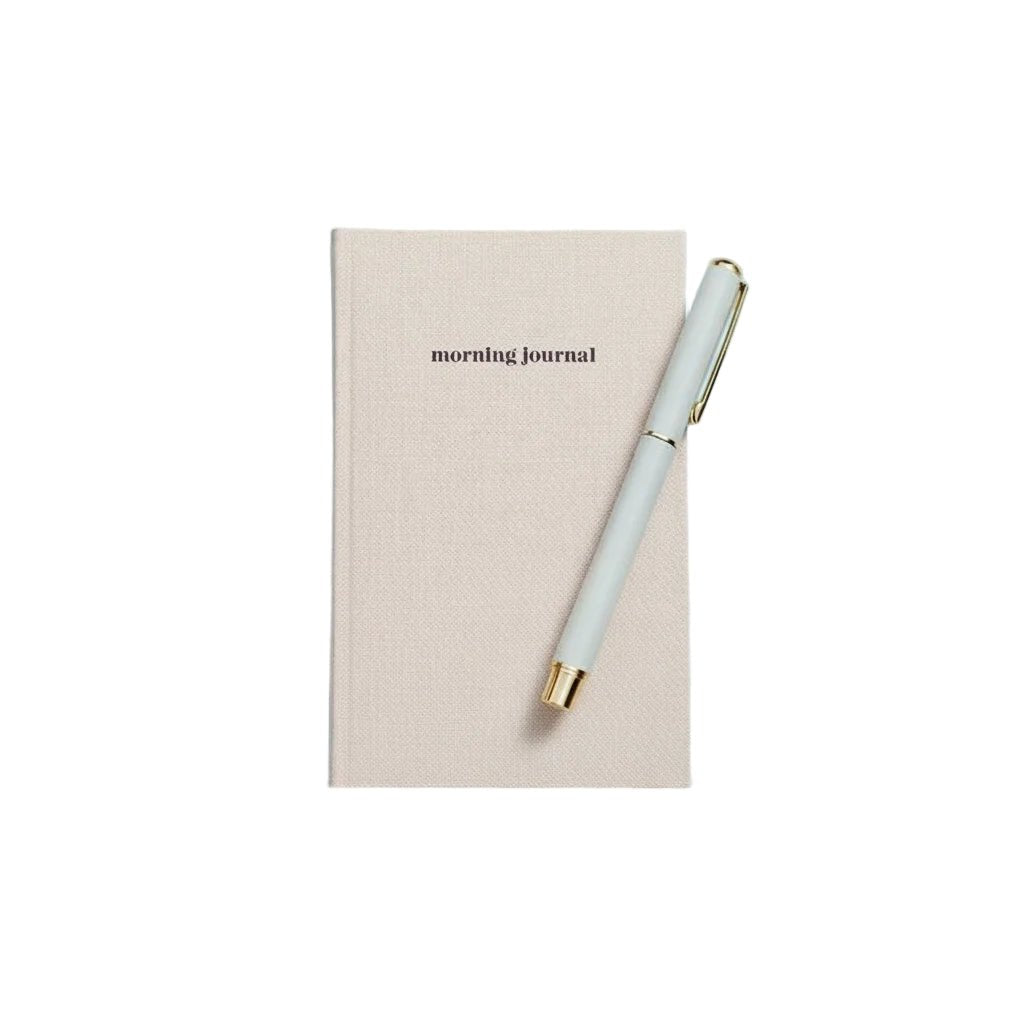 THE INSPIRED STORIES Mindful Morning Journal &amp; Pen Set in Kuwait - Waha Lifestyle