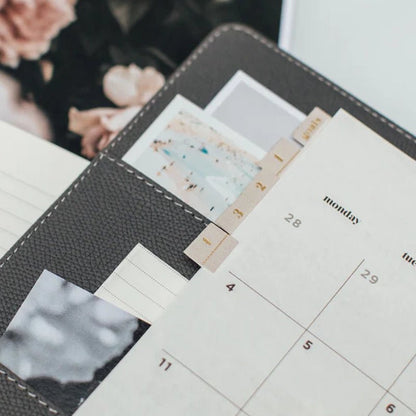 Monthly Tab Stickers - Pack of 2 Sheets