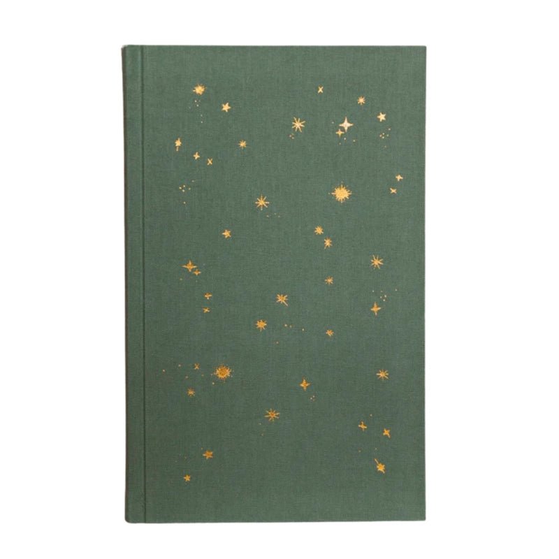 THE INSPIRED STORIES Starry Lined Notebook with Gold Foil Detailing in Kuwait - Waha Lifestyle