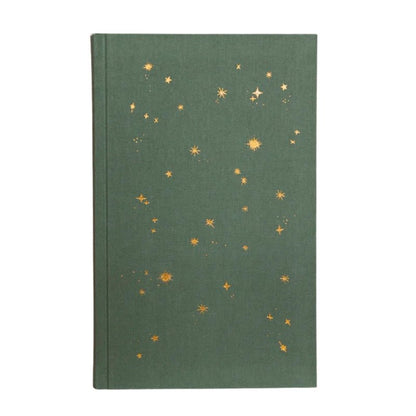 THE INSPIRED STORIES Starry Lined Notebook with Gold Foil Detailing in Kuwait - Waha Lifestyle