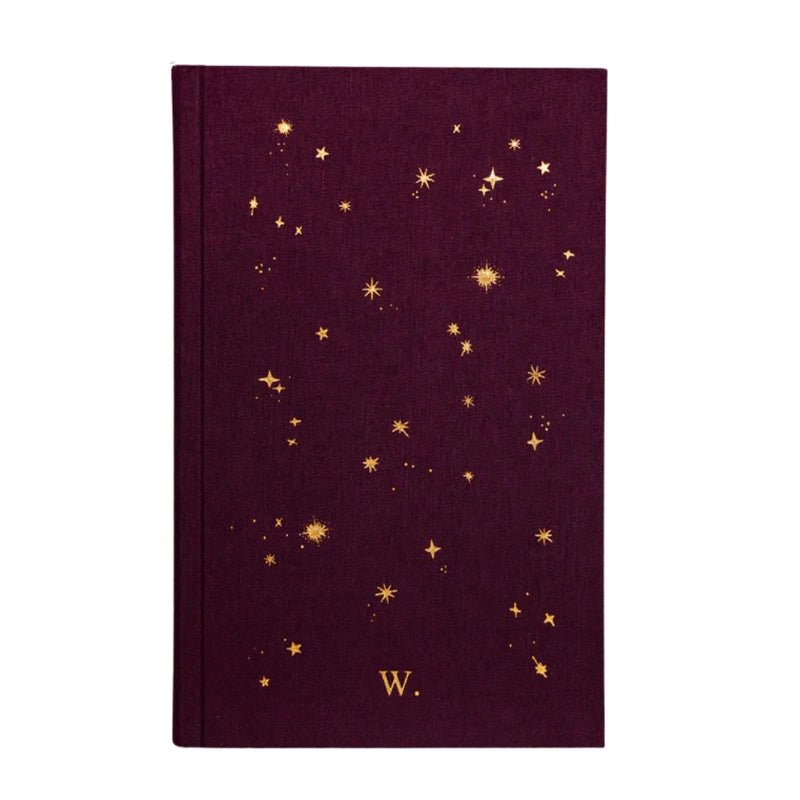 THE INSPIRED STORIES Starry Lined Notebook with Gold Foil Detailing in Kuwait - Waha Lifestyle