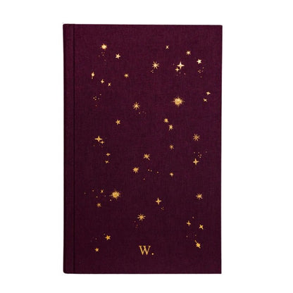 THE INSPIRED STORIES Starry Lined Notebook with Gold Foil Detailing in Kuwait - Waha Lifestyle