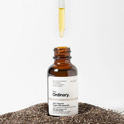 The Ordinary 100% Organic Virgin Chia Seed Oil for Skin &amp; Hair - 30ml - Waha Lifestyle