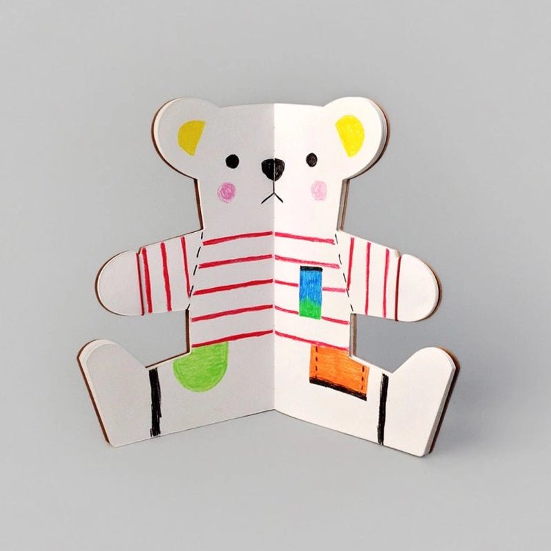 The Teddy Bear Kids Coloring Sketchbook - 30 pages - Waha Lifestyle