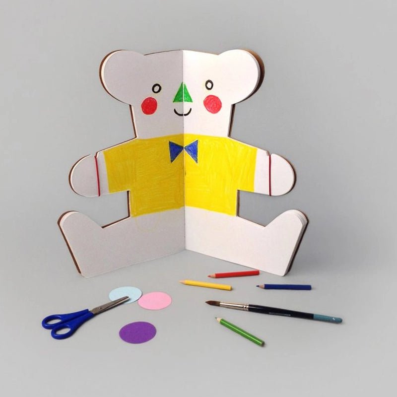 The Teddy Bear Kids Coloring Sketchbook - 30 pages - Waha Lifestyle