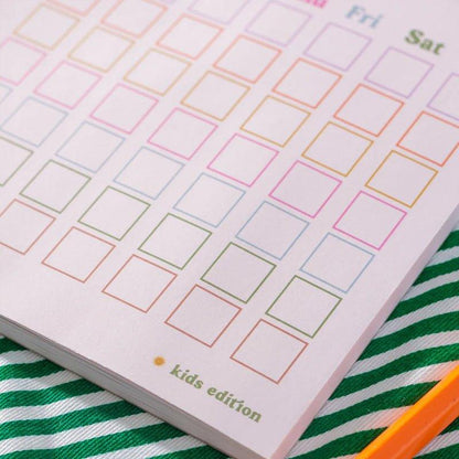 Things I Need To Remember Kids Weekly Planner - A5 - Waha Lifestyle