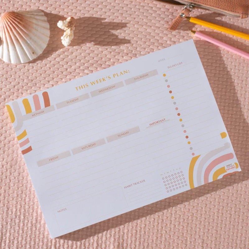 Good Tuesday Planner Pad With Habit Tracker - A4 | Waha Lifestyle Kuwait