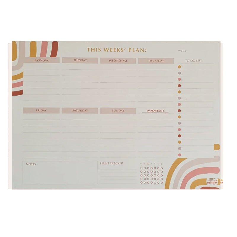 Good Tuesday Planner Pad With Habit Tracker - A4 | Waha Lifestyle Kuwait