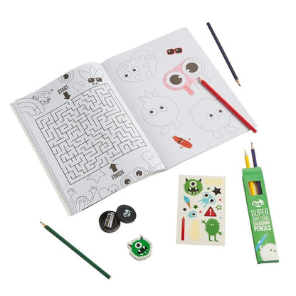 Hugga Camo kids Activity Set with Colouring &amp; Craft Supplies
