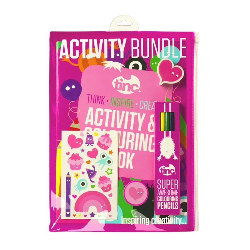 Kids Activity &amp; Colouring Set with Stickers – Mallo Bundle