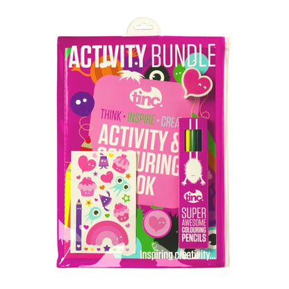 Kids Activity &amp; Colouring Set with Stickers – Mallo Bundle