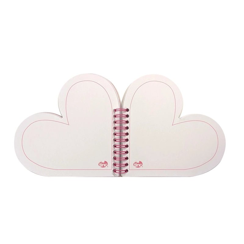 Mallo Heart-Padded Notebook for Writing &amp; Sketching – A5
