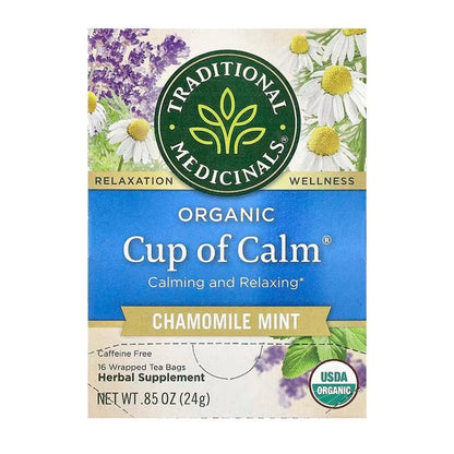 Cup of Calm Chamomile Mint Herbal Tea - 16bags