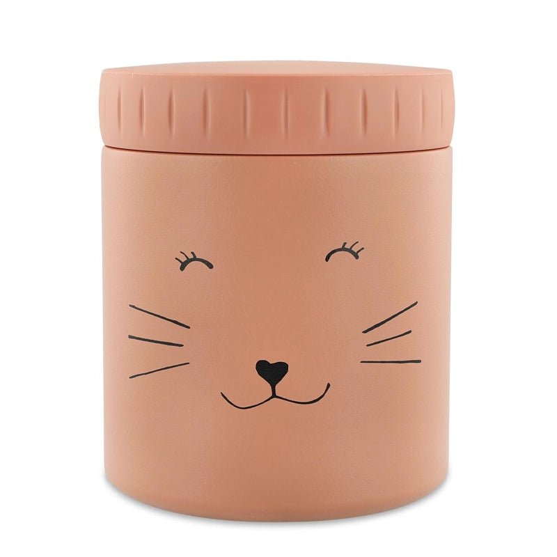 Animal Print Insulated Food Jar for Kids - 350ml