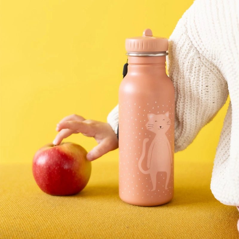 Animal Print Insulated Water Bottle For Kids - 500ml