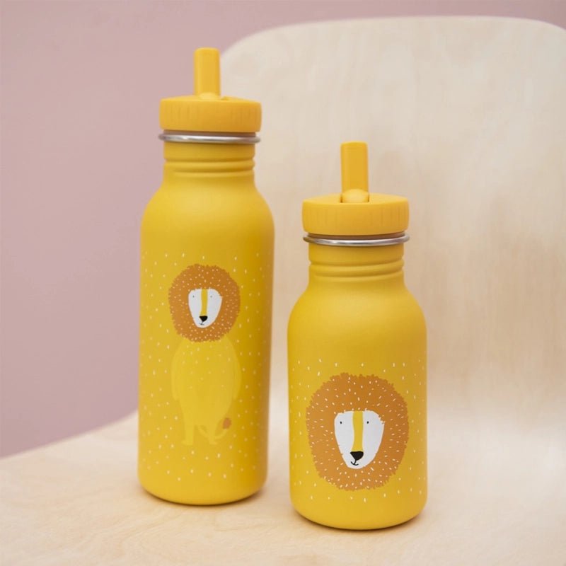 Animal Print Insulated Water Bottle For Kids - 500ml