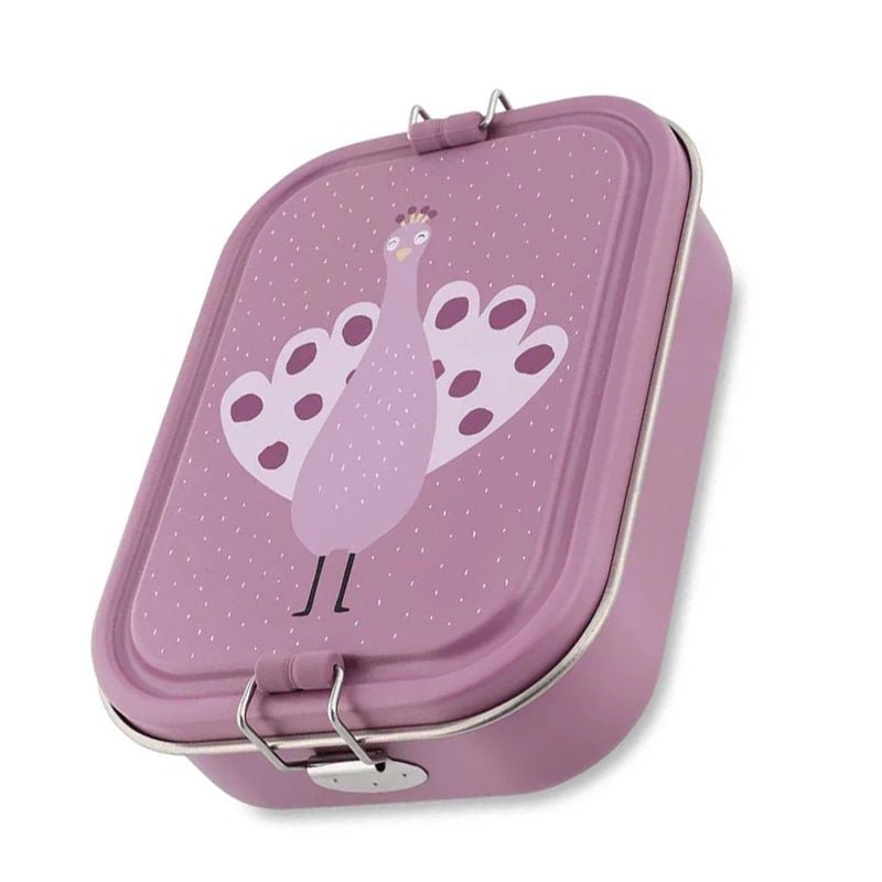 Animal Print Stainless Steel Kids Lunch Box - Large