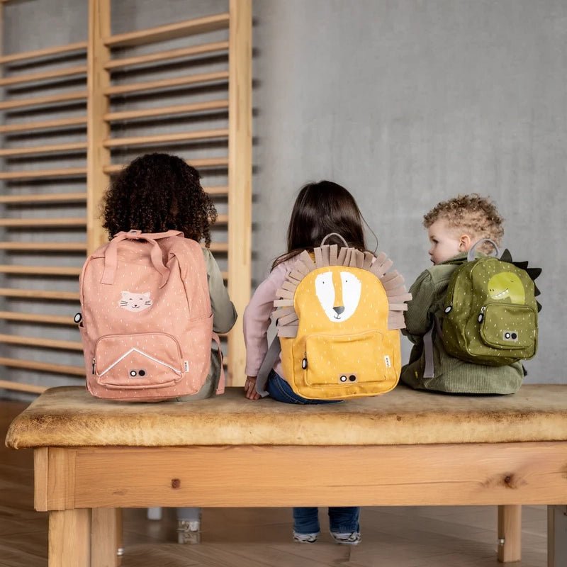 Animal Shaped Recycled Cotton Kids Backpack - Small