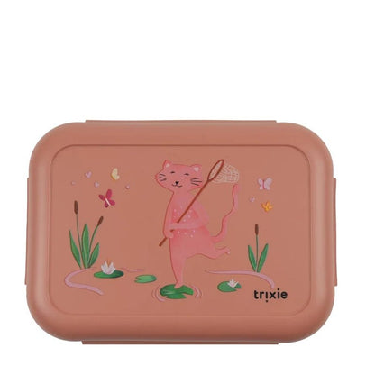 Kids Lunch Box with Secure Clip Lid &amp; Snack Divider