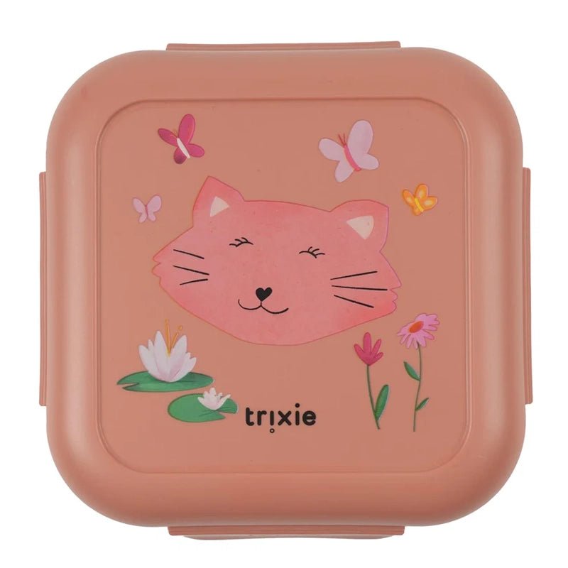 TRIXIE Kids Snack Box with Secure Clip Lid &amp; Divider in Kuwait - Waha Lifestyle