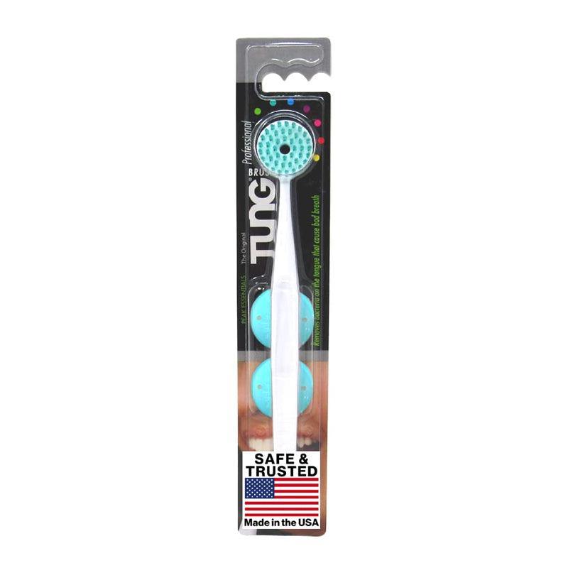 Tung Tongue Cleaner Brush With Cap - Waha Lifestyle