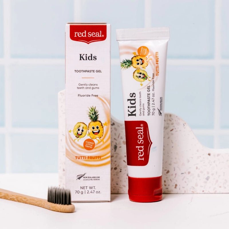 Tutti Frutti Fluoride - Free Gel Toothpaste for Kids - 70g - Waha Lifestyle