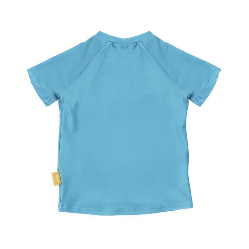 Tyoub Short Sleeve Rash Guard For Kids - Aqua - Waha Lifestyle