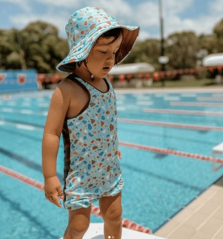 TYOUB Zootie Swimsuit For Kids - Ocean Glass Green in Kuwait - Waha Lifestyle