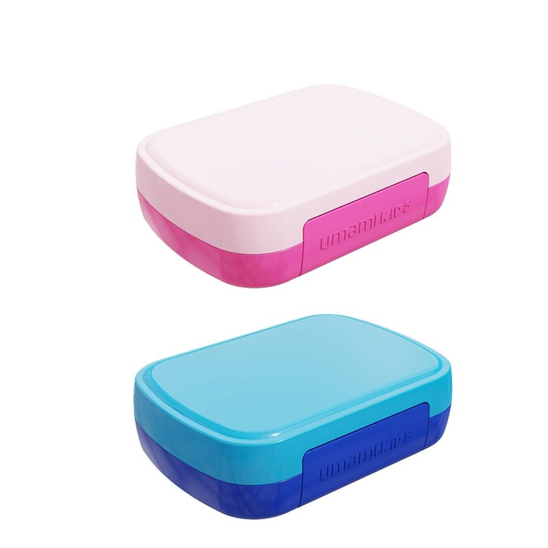 All-In-One Kids Bento Lunch Box with Cutlery