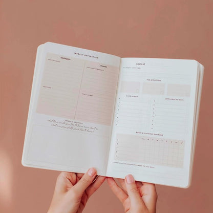 Undated Lifestyle Weekly Planner - A5 - Waha Lifestyle