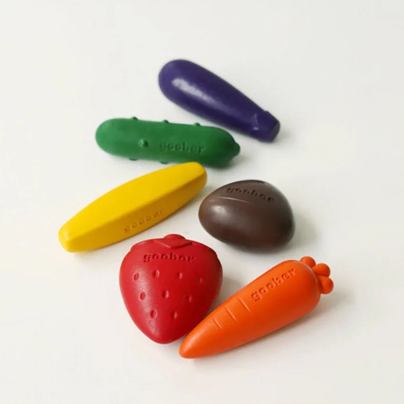 Vegetable - shaped Farm Kids Coloring Crayons - 8pcs - Waha Lifestyle