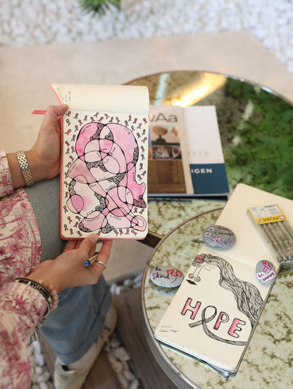 Waha Lifestyle Free Your Mind Through Neurographic Art By Mariam AlBaqer in Kuwait - Waha Lifestyle