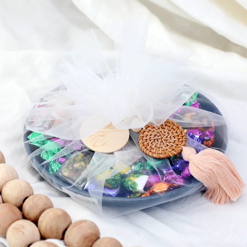 Gergean Stoneware Divider Plate Set