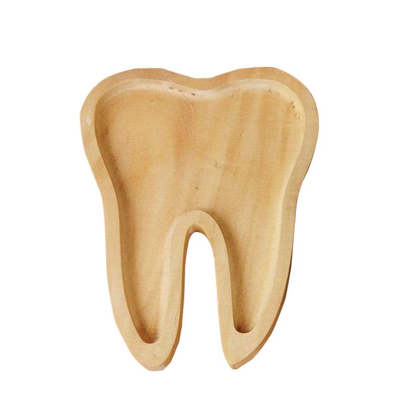 WAHA LIFESTYLE Gergean Tooth Shaped Wooden Tray Set - Waha Lifestyle - Kuwait