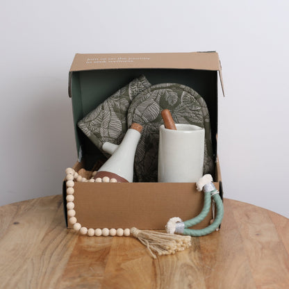 WAHA LIFESTYLE Kitchen Essential Neqsa - Olive in Kuwait - Waha Lifestyle