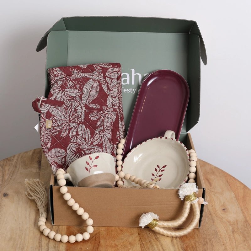 WAHA LIFESTYLE Kitchen Essential Neqsa - Ruby in Kuwait - Waha Lifestyle