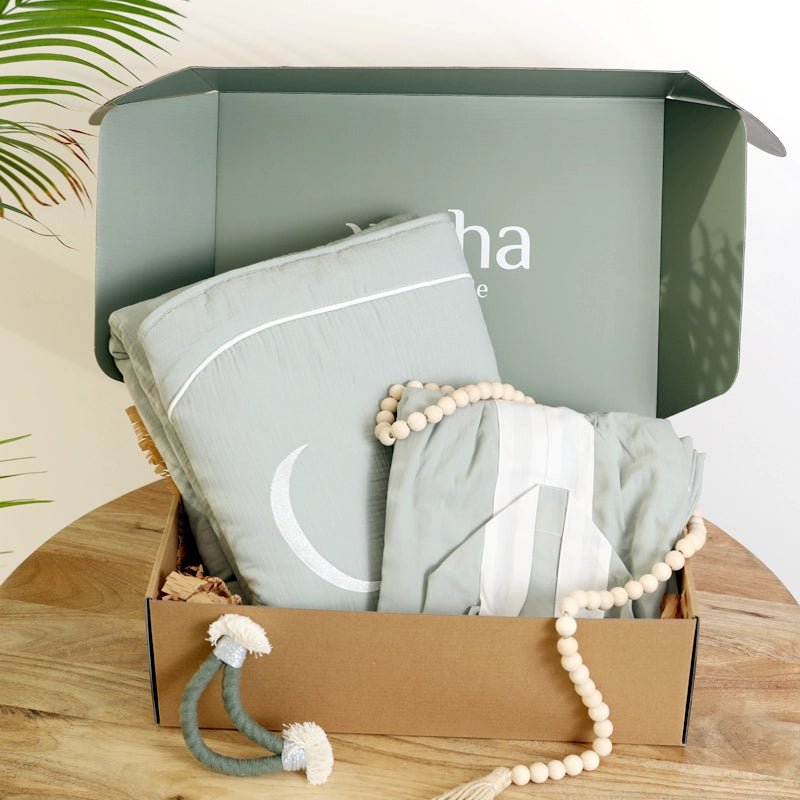 WAHA LIFESTYLE Prayer Set Neqsa - Blue Fox in Kuwait - Waha Lifestyle