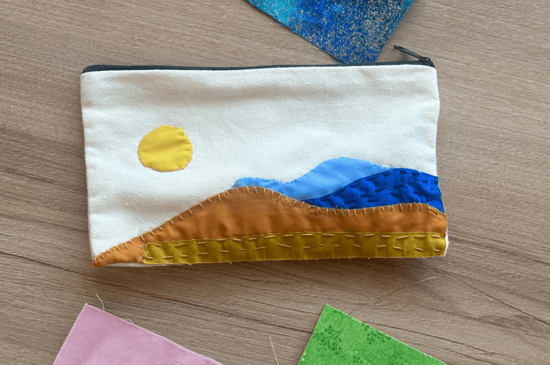 Waha Lifestyle Sustainable Hand Appliqué Workshop Using Recycled Fabric with Zainab AlSayegh in Kuwait - Waha Lifestyle