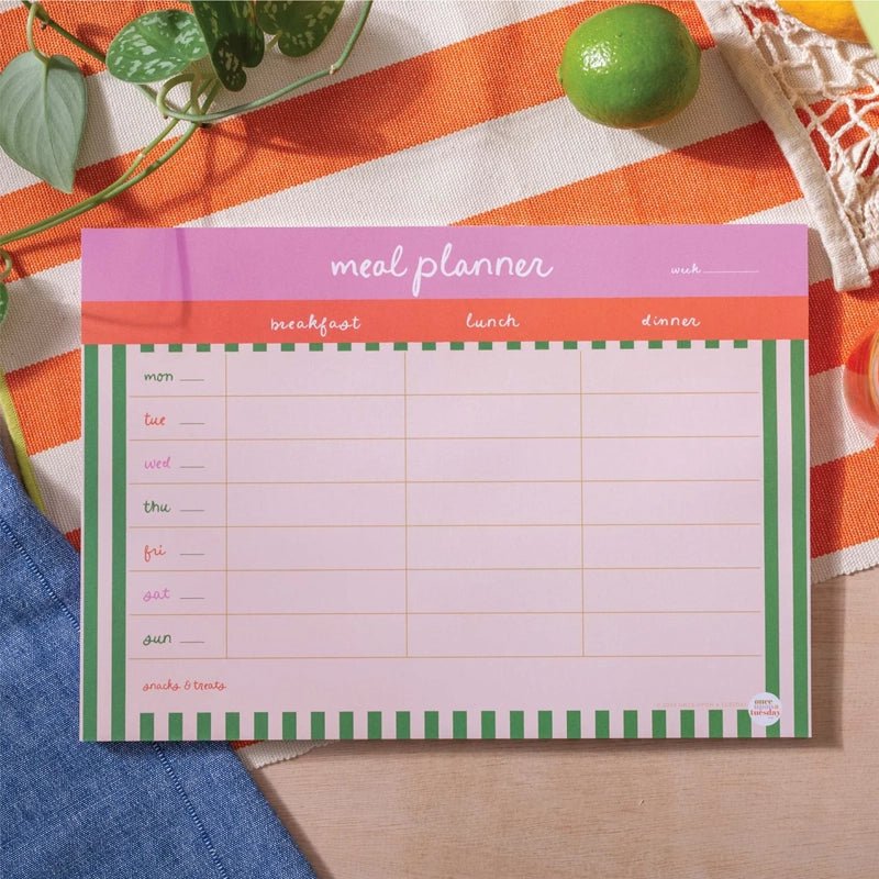 Weekly Meal Planner Pad - A4 - Waha Lifestyle