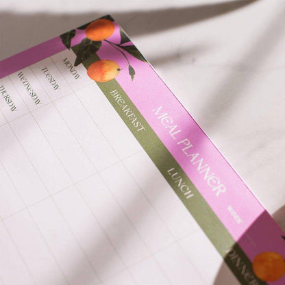 Weekly Meal Planner Pad - A4 - Waha Lifestyle