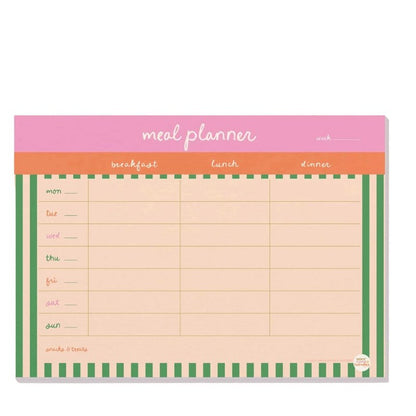 Weekly Meal Planner Pad - A4 - Waha Lifestyle