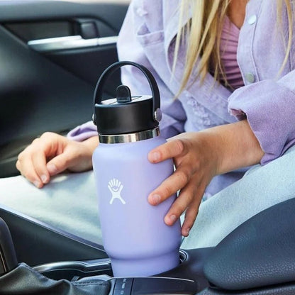 HYDRO FLASK Wide Mouth Travel Bottle with Flex Straw Cap - 950ml - Waha Lifestyle