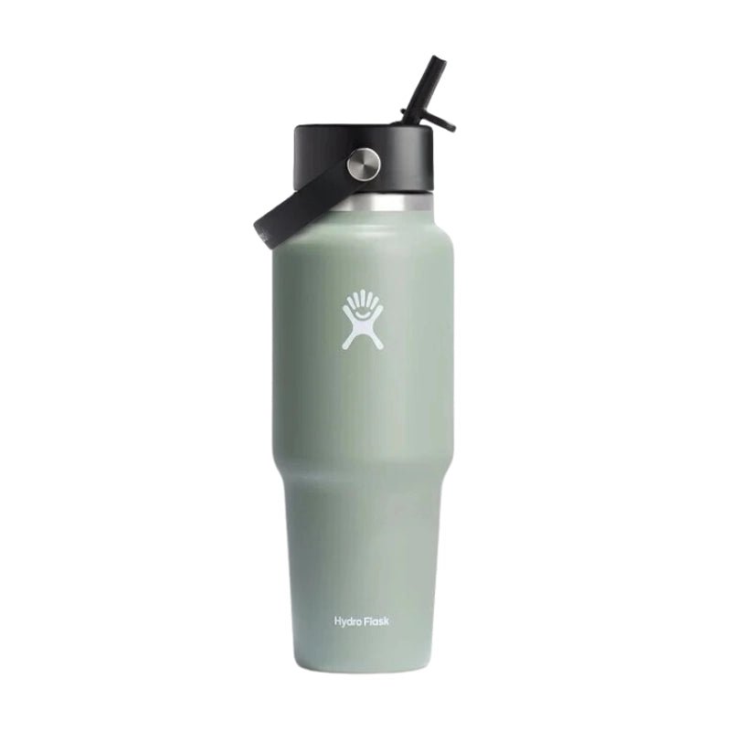 HYDRO FLASK Wide Mouth Travel Bottle with Flex Straw Cap - 950ml - Waha Lifestyle