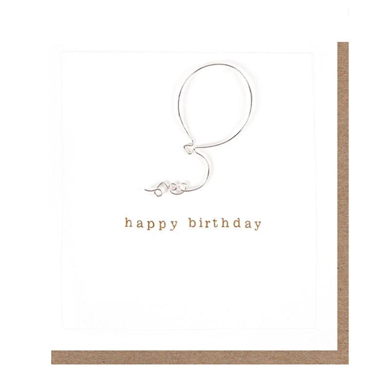 Wire Balloon Birthday Card - Waha Lifestyle