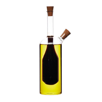 World of Flavours 2 in 1 Oil &amp; Vinegar Bottle - 350ml/100ml - Waha Lifestyle