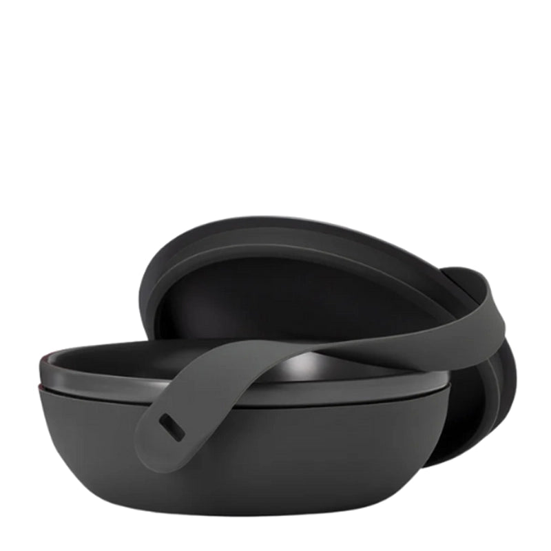 Ceramic Bowl Lunch Container with Lid &amp; Strap - 1Ltr