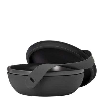 Ceramic Bowl Lunch Container with Lid &amp; Strap - 1Ltr